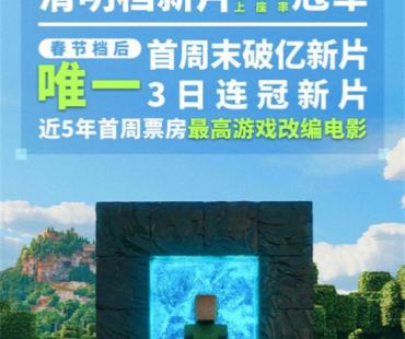 方块世界热血对战！《我的世界大电影》曝特别视频