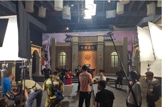 高甲戏电影《阿搭嫂》在厦门开机(主办方供图)