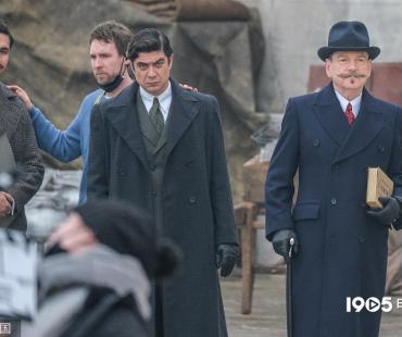 肯尼思·布拉纳变大侦探 《威尼斯鬼魅》曝片场照