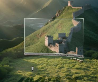 IMAX首度打造AI艺术大片：IMAX在中国经典地标“开影院”