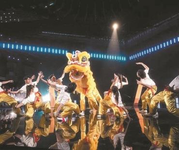 他们用街舞传递岭南醒狮精神