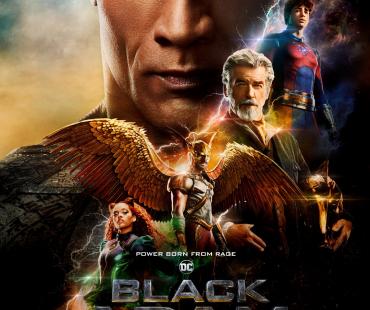 《黑亚当》曝角色海报 强森扮演黑亚当霸气亮相